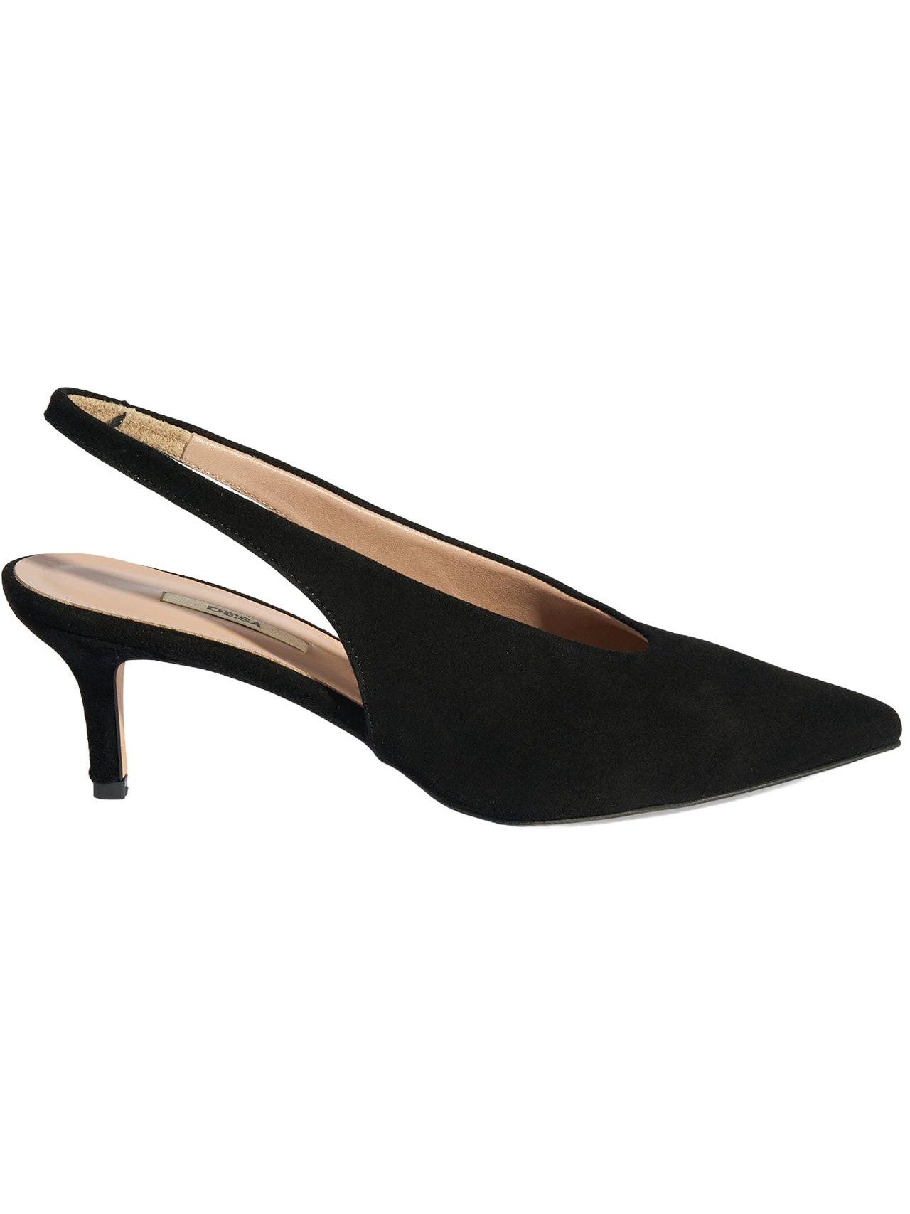 Desa Desa Damen-Slipper – Obermaterial und Futter aus Leder, Stilettoabsatz Pumps – Bild 2 von 5