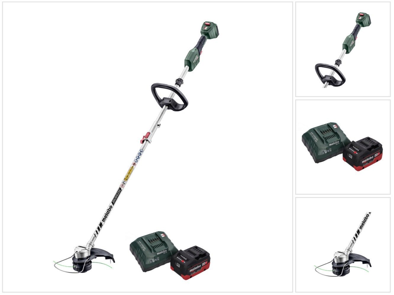 metabo Akku-Rasentrimmer RTD 18 LTX BL 30 18 V 30 cm Brushless + 1x Akku 5,5 Ah + Ladegerät