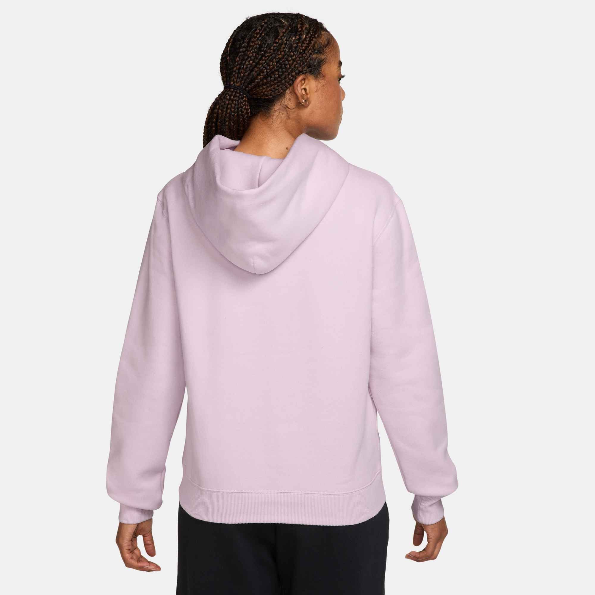 Nike Sportswear Kapuzensweatshirt W NK STDO FLC MW STD PO HDY mit Kapuze, Langarm, aus angerauter Sweatware, Basic-Passform