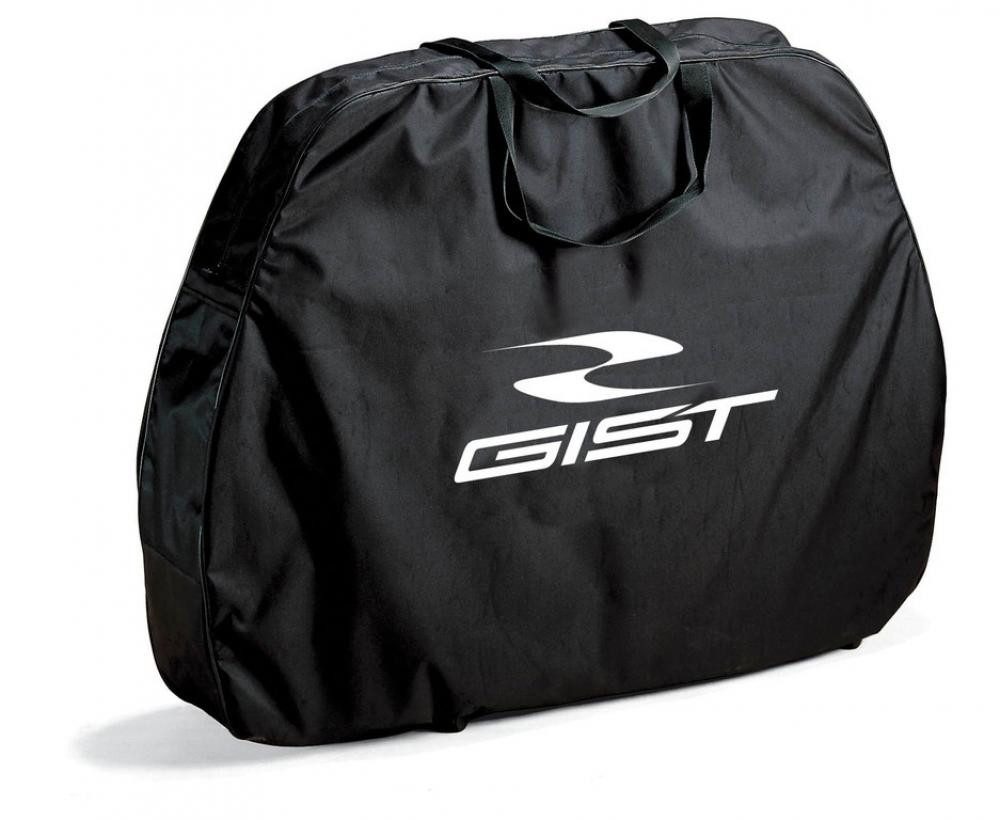GIST Fahrradtasche GIST Fahrrad-Transporttasche für MTB Racing schwarz 120x89x23mm ungepo