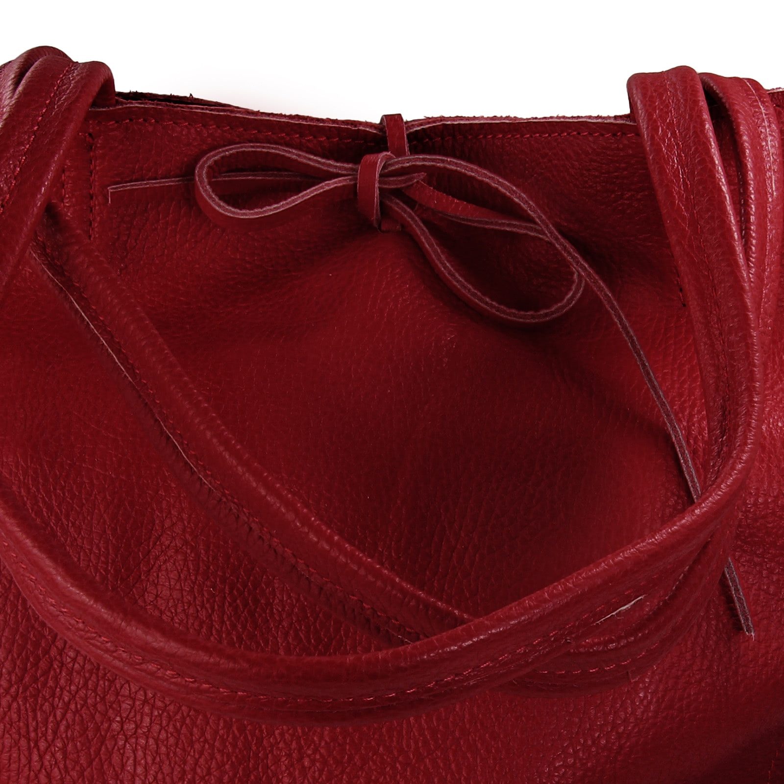 FLORENCE Schultertasche Florence ital. Shopper Echtleder Damen (Shopper), D günstig online kaufen