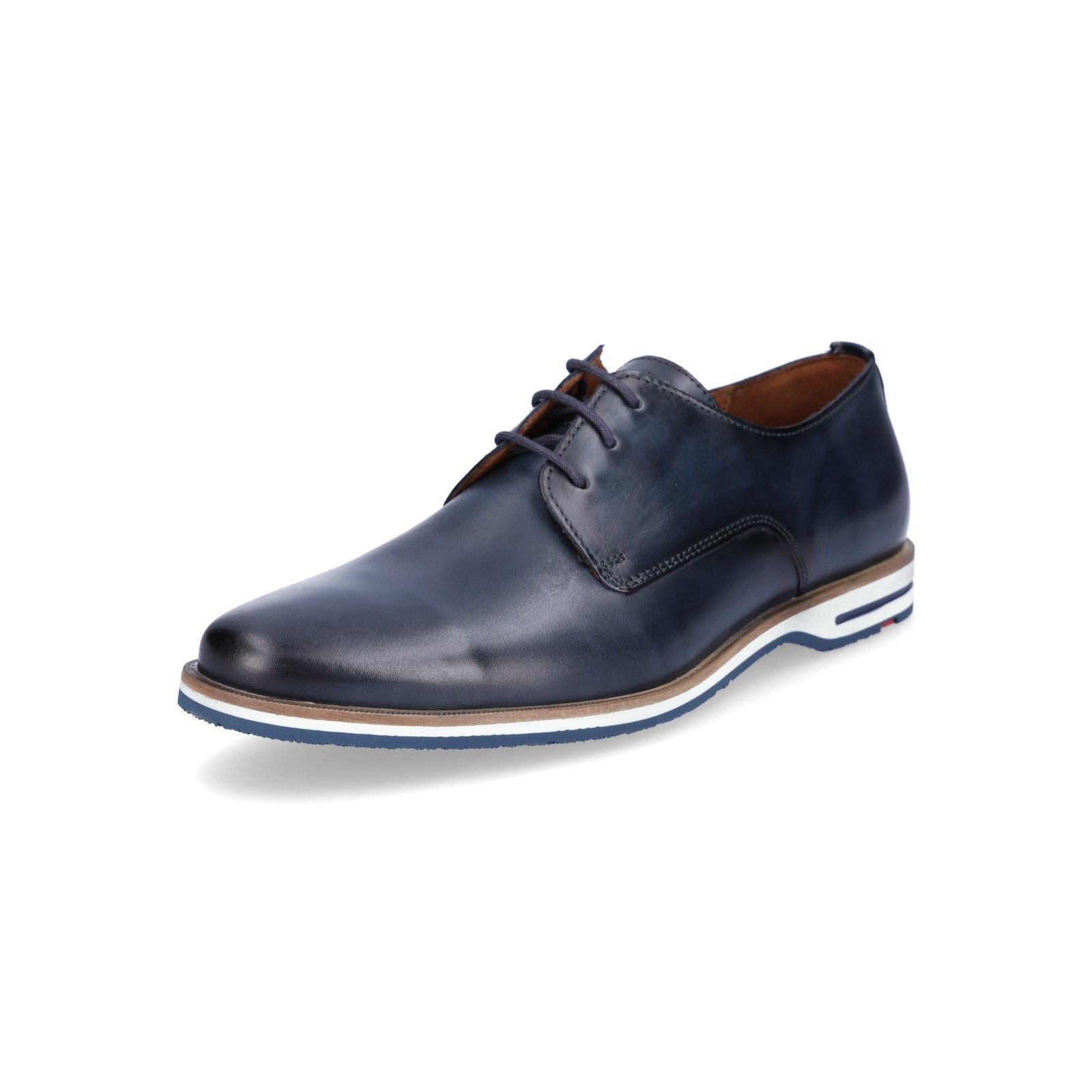 Lloyd Herren Business Schnürschuh blau Schnürschuh