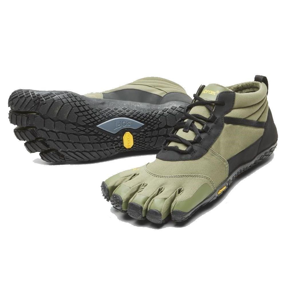 VIBRAM FiveFingers V-Trek Insulated Men Military/Black Barfußschuh