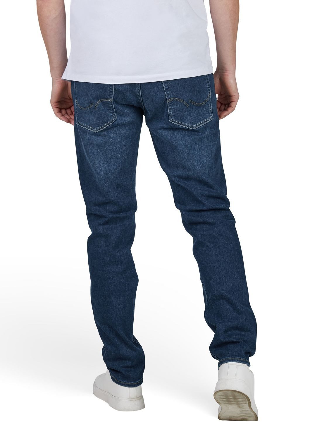 Jack & Jones Slim-fit-Jeans Herren Jeanshose JJIGLENN Slim Fit Denim Hose m günstig online kaufen
