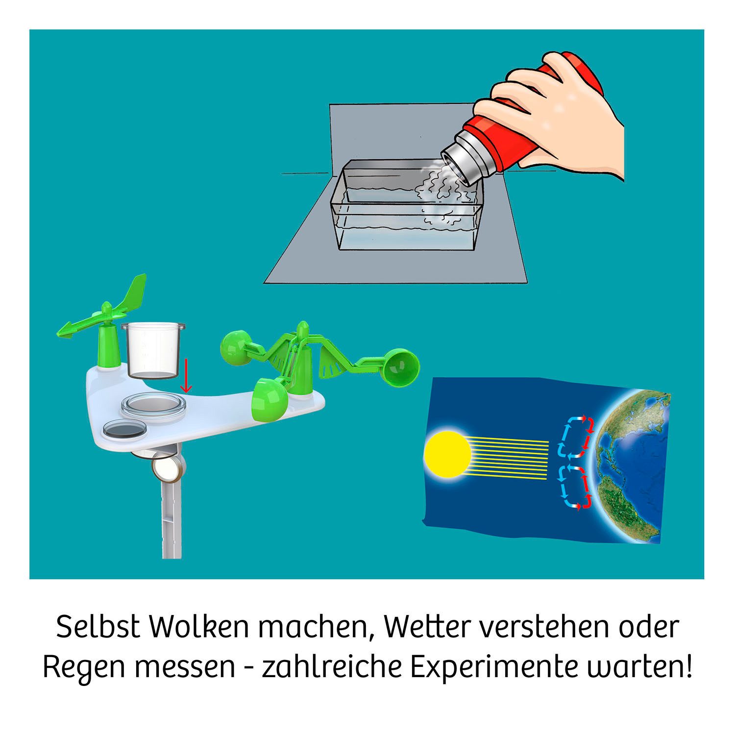 Kosmos Experimentierkasten Wetterstation – Bild 5 von 5
