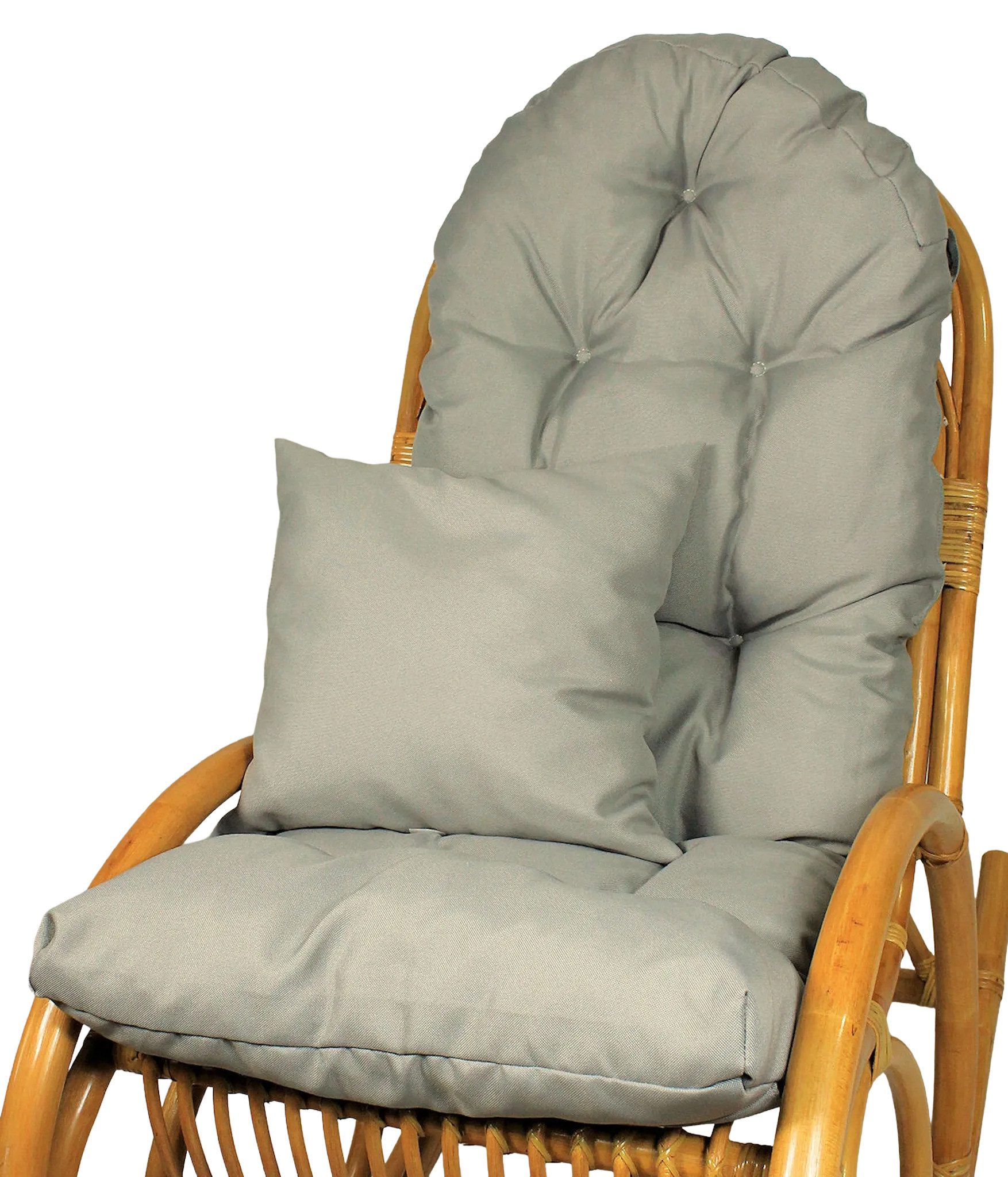 Rattani Polsterauflage Polster für Schaukelstuhl Liegestuhl 130x50x10 cm + günstig online kaufen