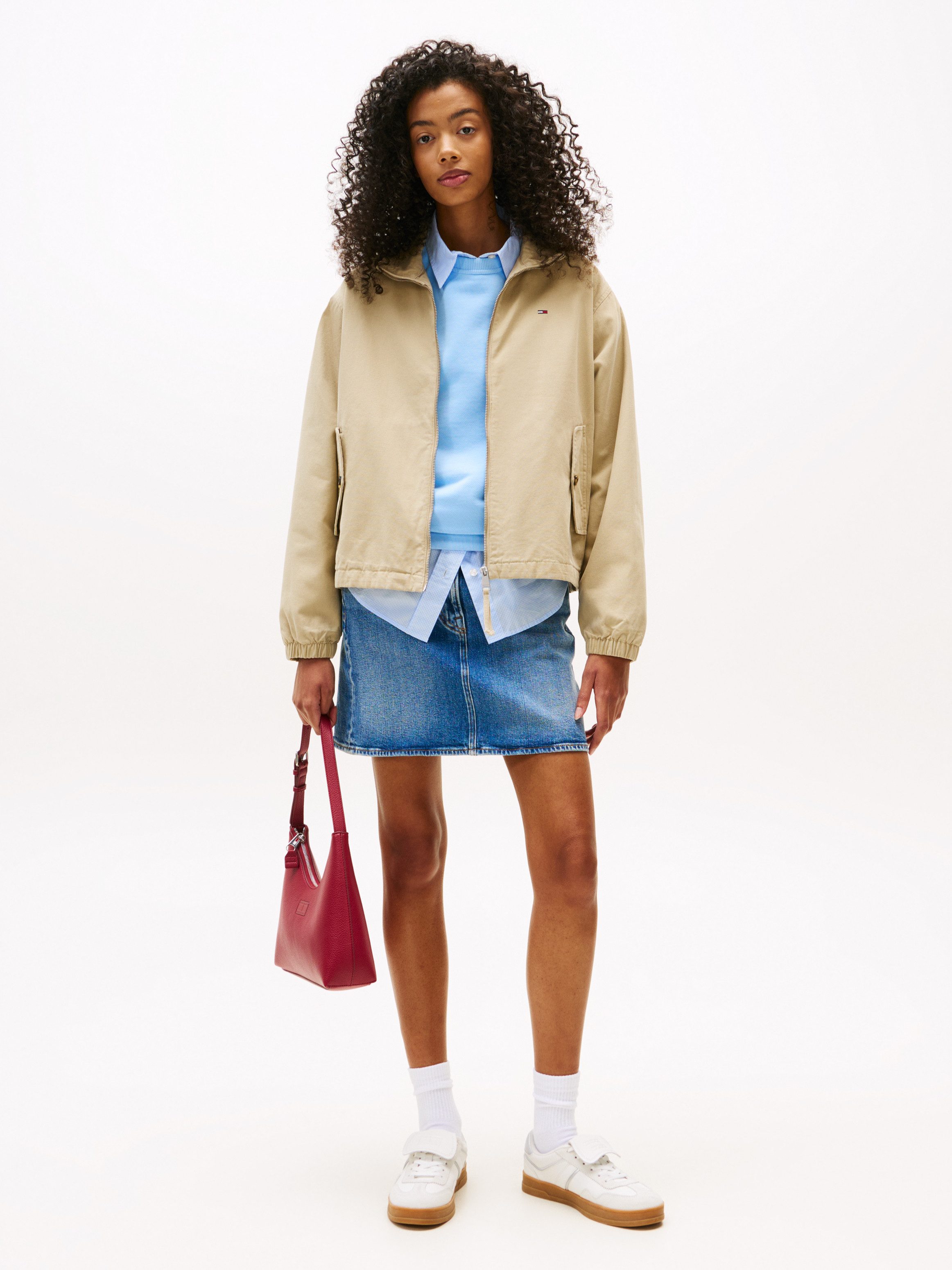 Tommy Jeans Blouson TJW REG ZIP COTTON JACKET EXT günstig online kaufen