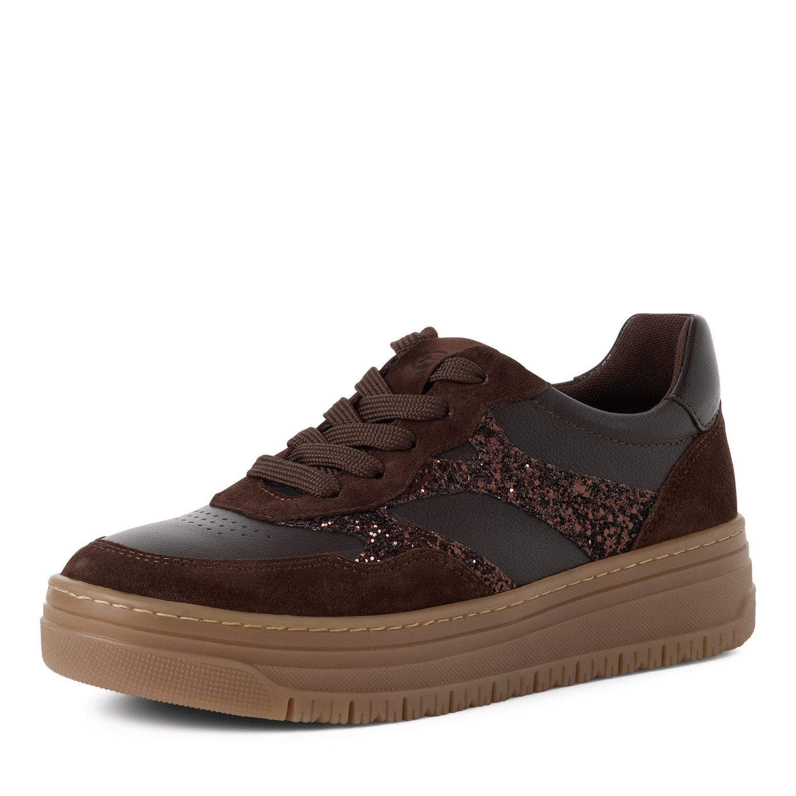 Tamaris Tamaris Damen Sneaker 1-23717-45-303 MOCCA COMBI Sneaker