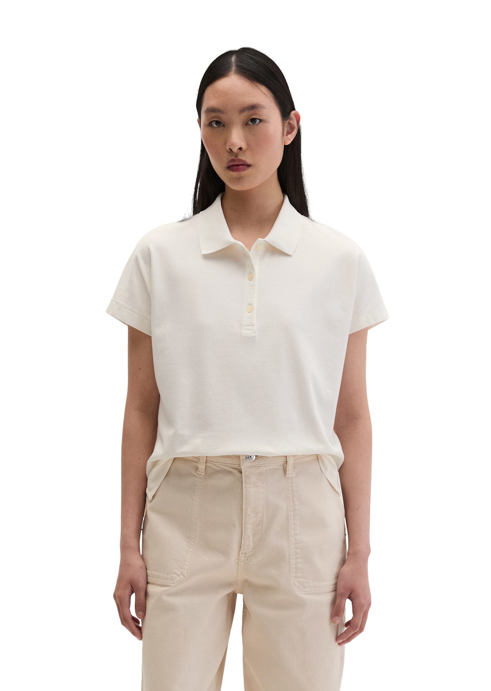 Marc O'Polo Poloshirt aus Piqué-Jersey