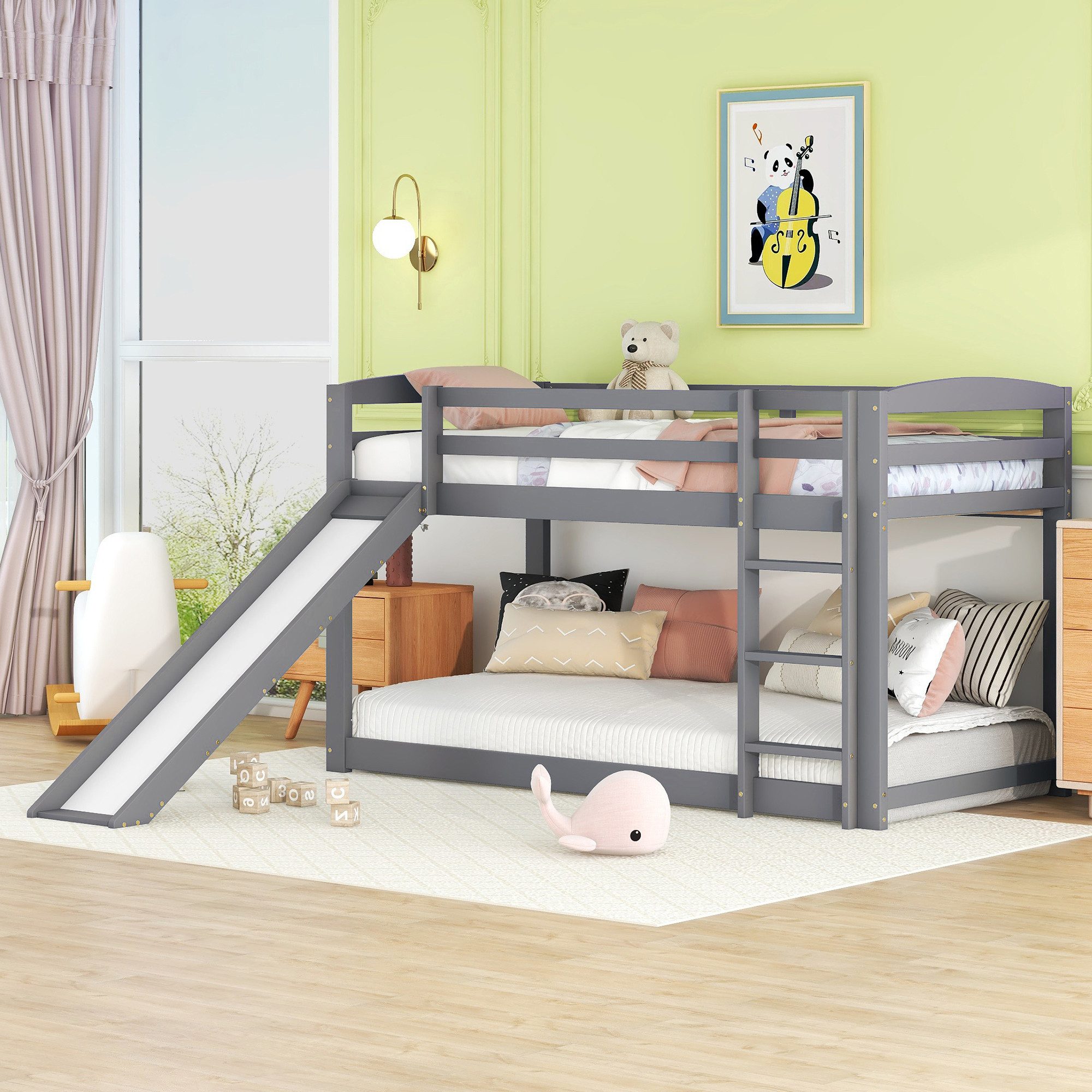 Flieks Etagenbett, Kinderbett mit Rutsche & günstig online kaufen