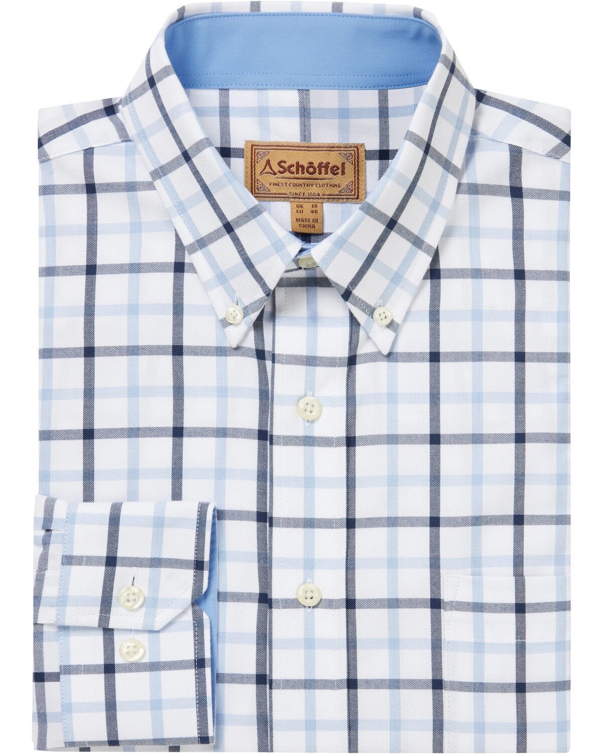 Schöffel Country Langarmhemd Karohemd