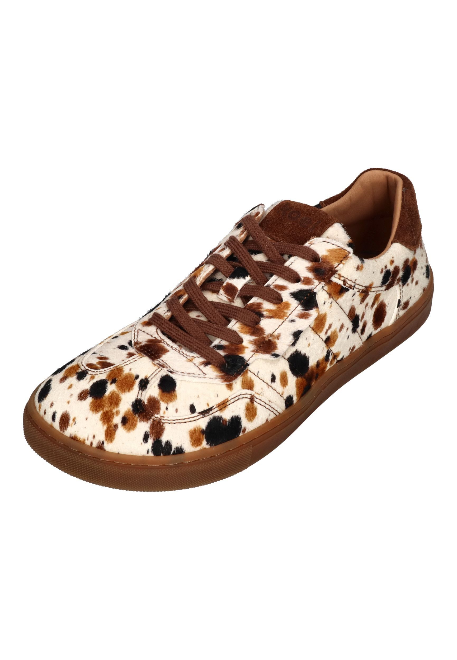 KOEL HELENA SUEDE PRINT Barfußschuh Beige