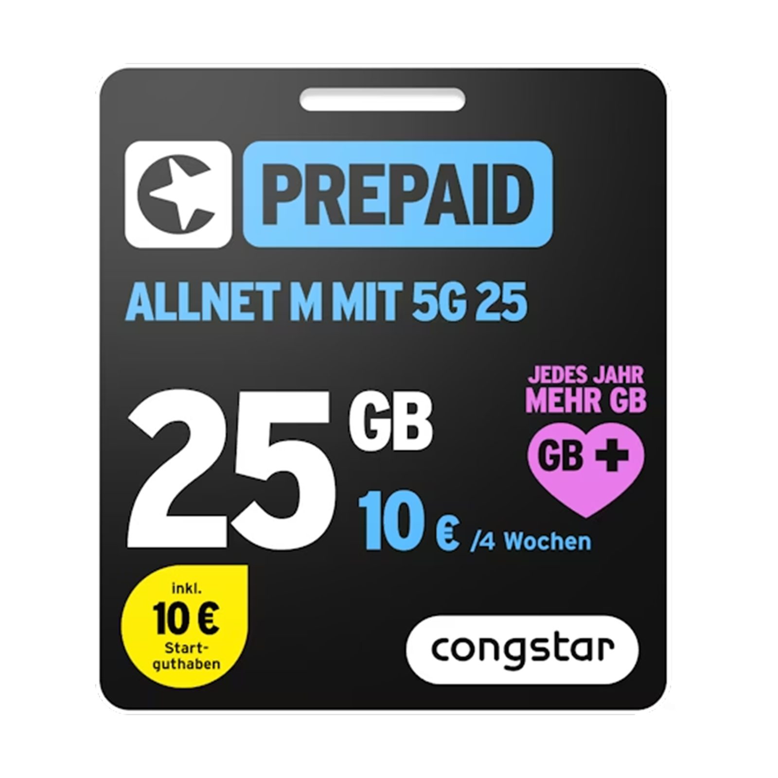 Congstar Prepaid Allnet M Prepaidkarte