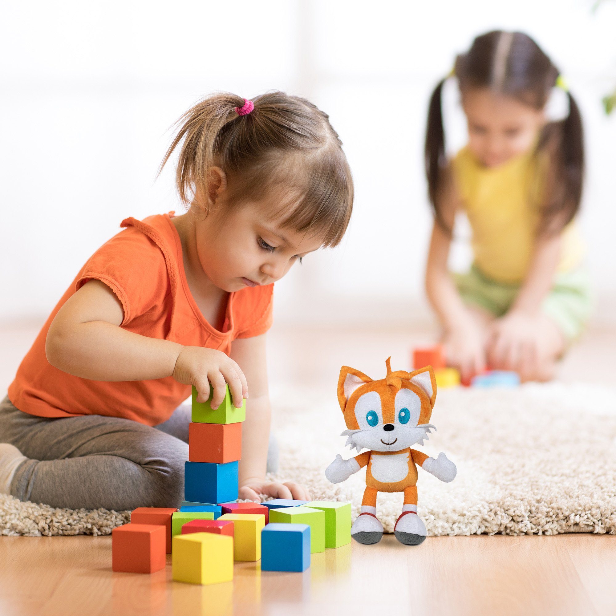 Play by Play Plüschfigur SONIC and FRIENDS / SONIC CUTE/ SONIC CLASSIC / SONIC GRADIENT / 22cm, Sonic Spielzeug für Kinder, Jungen, Mädchen