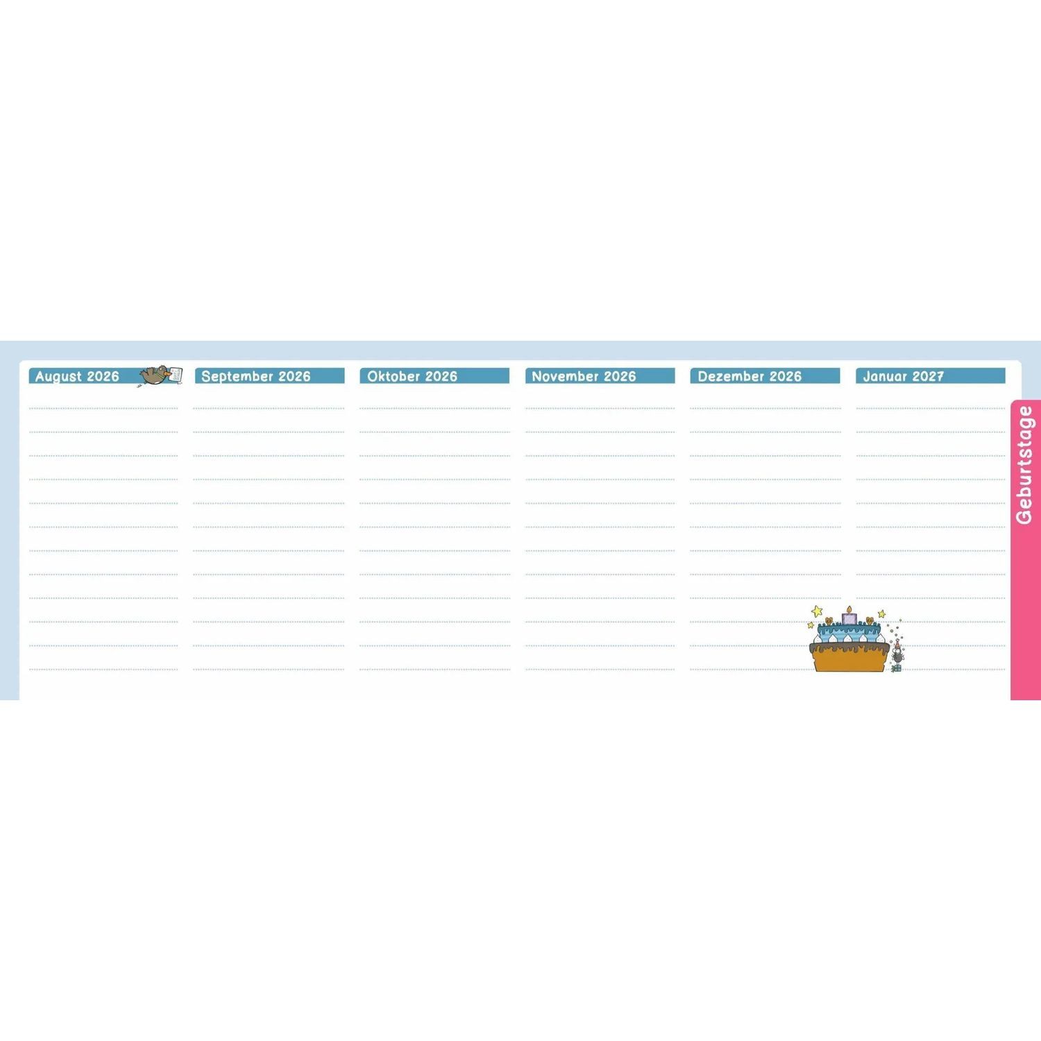 Verlag an der Ruhr Tischkalender Der Wochen-Tischkalender für das Kita-Jahr 2026/2027