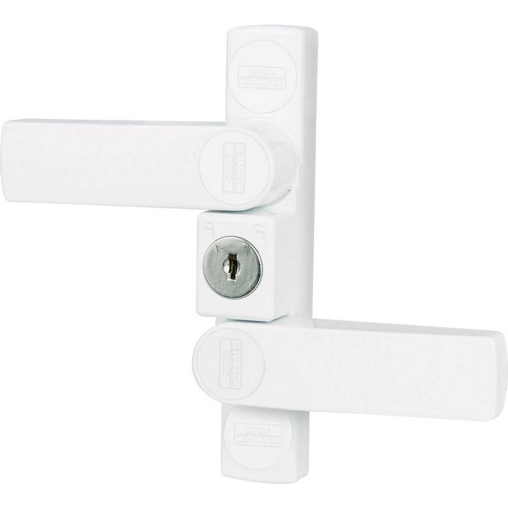 Burg Wächter Panzerriegel Fenstersicherung mit Doppelriegel Winsafe WS 22 W SB 38271