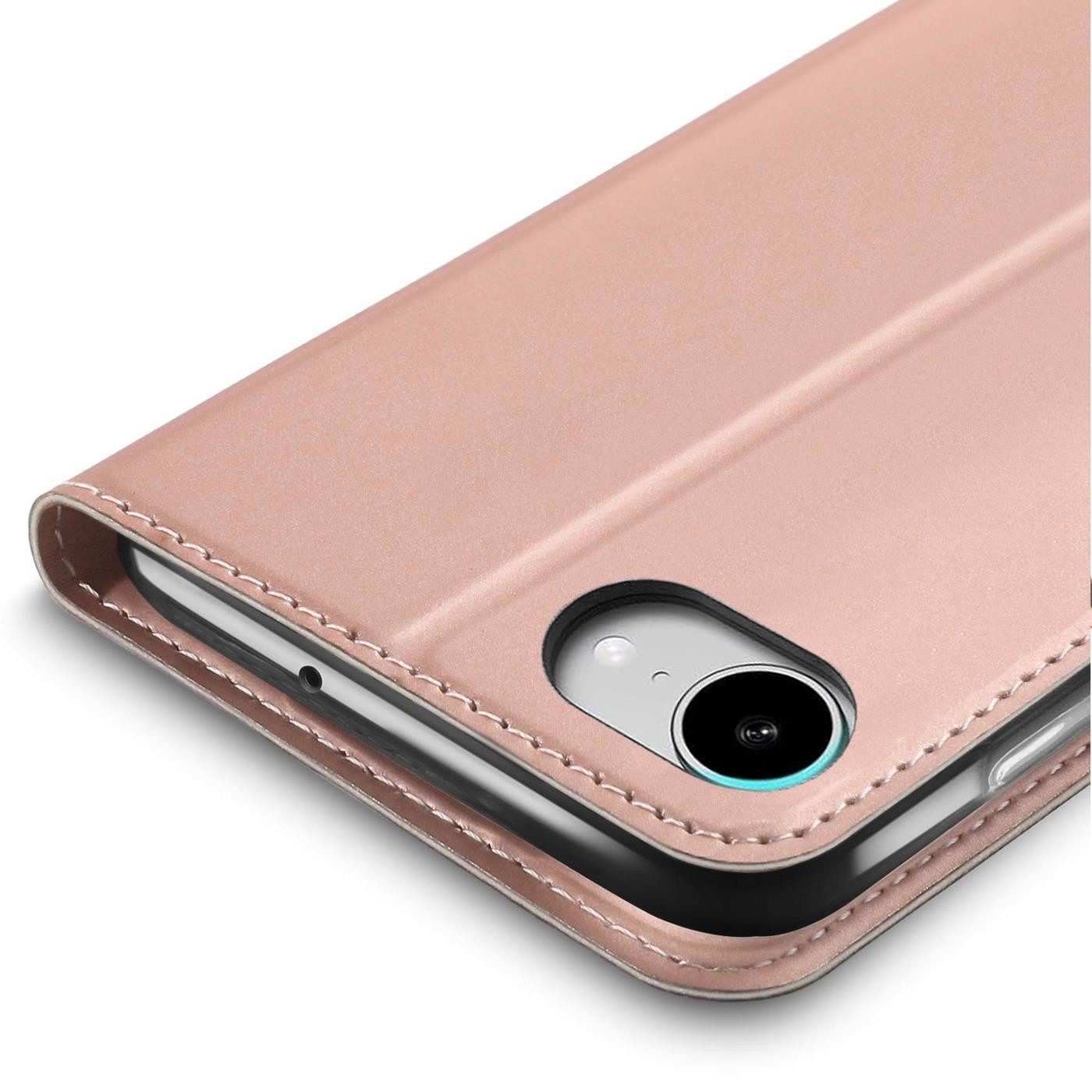 CoolGadget Handyhülle Magnet Case Handy Tasche für iPhone 17e / iPhone 16e 6,1 Zoll, Hülle Klapphülle Ultra Slim Flip Cover für iPhone 16e Schutzhülle – Bild 4 von 5