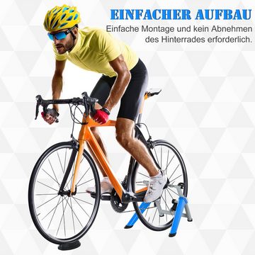 HOMCOM Heimtrainer Fahrradtrainer mit Magnetbremse