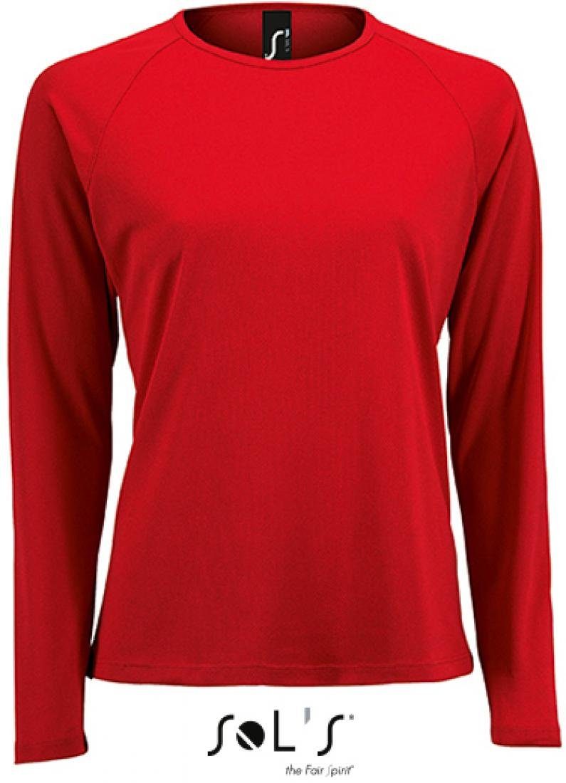 SOLS Langarmshirt Damen Long-Sleeve Sports T-Shirt günstig online kaufen