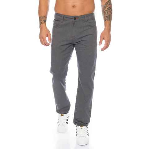 Cipo & Baxx Slim-fit-Jeans Herren Stoffhose Jeans im zeitlosen Design Leichter Tragekmofort