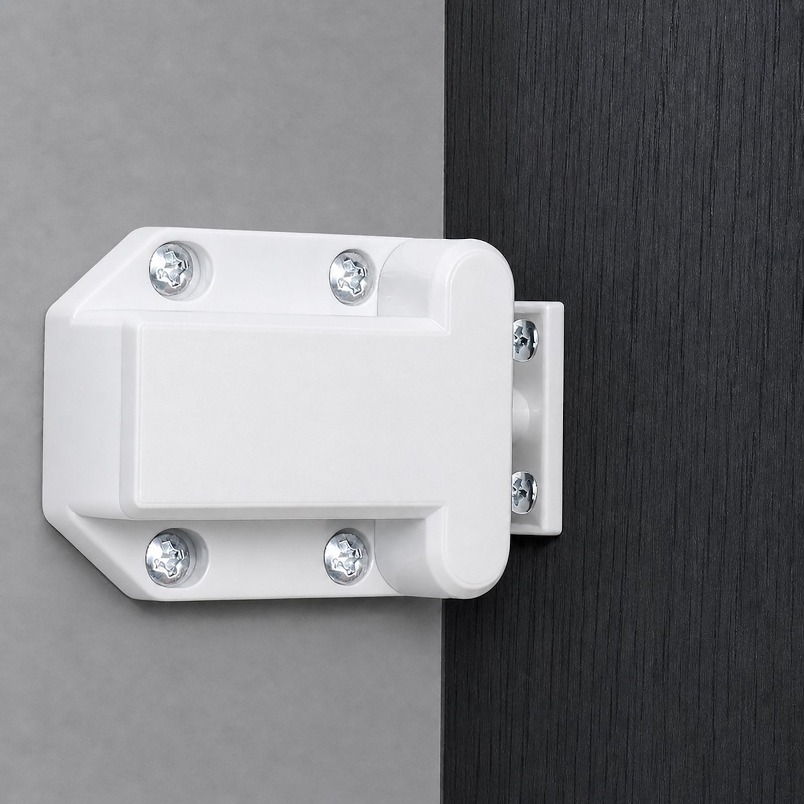 SO-TECH® Möbelbeschlag Druckschnäpper Push To Open Federschnäpper (1 St), Türschnäpper, Push-Latch für Schranktüren weiß