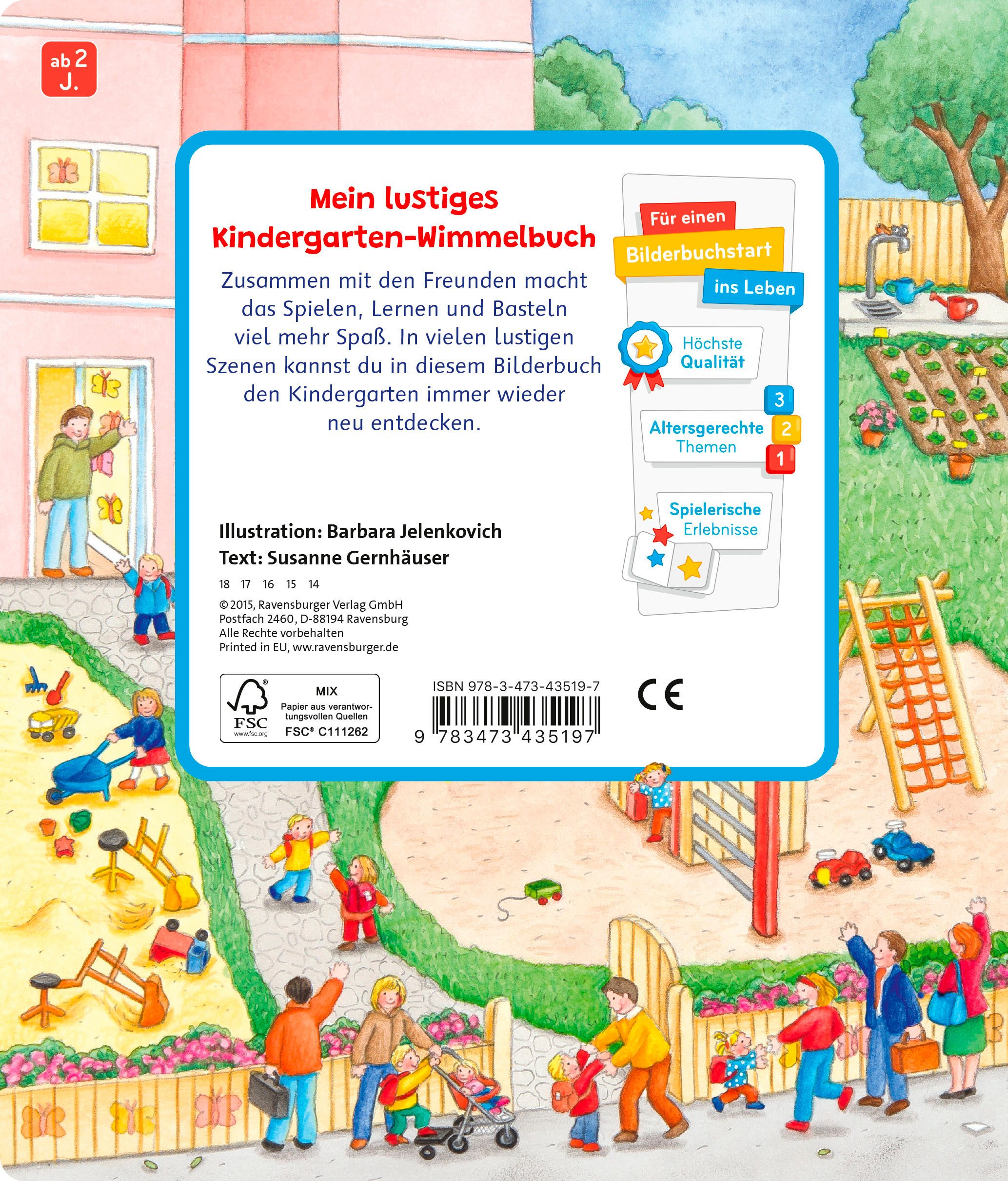 Ravensburger Kinderbuch Pappbilderbuch, Sachen suchen Im Kindergarten