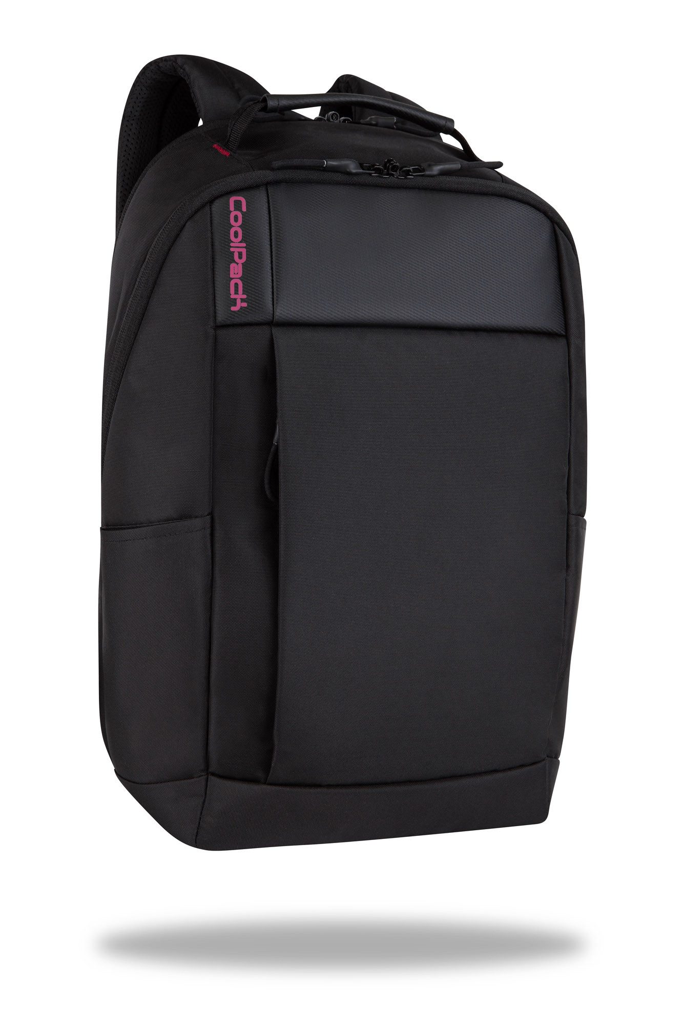 CoolPack Schulranzen Rucksack SPOT Schwarz (1 Stück), 2 Hauptfächer, gepolstert, ergonomisch