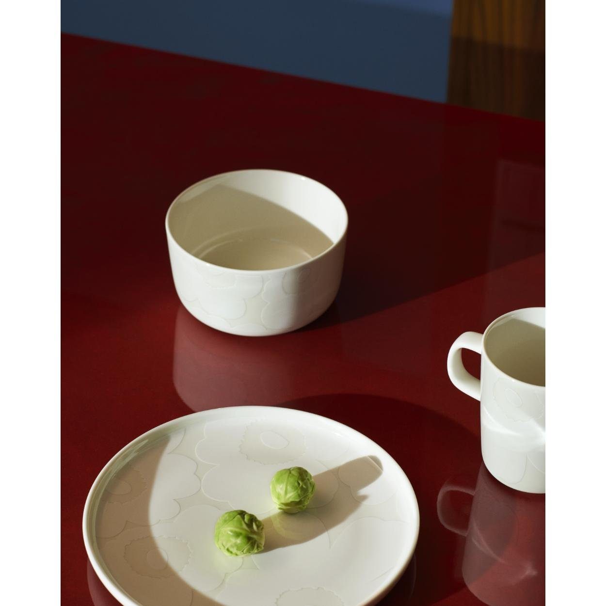 Marimekko Tasse Becher Oiva Unikko White Natural White (Groß)