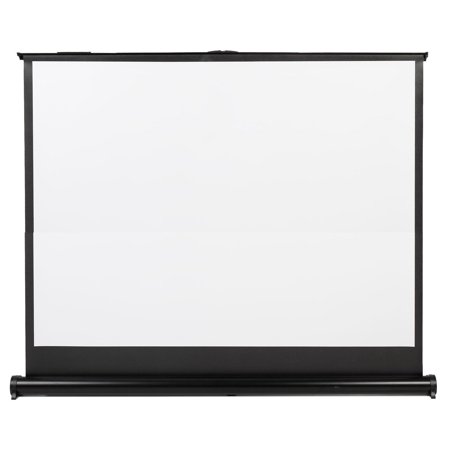 Maclean MC-961 Pull-Up-Leinwand (Tragbare 45'' Desktop-Standprojektionswand)