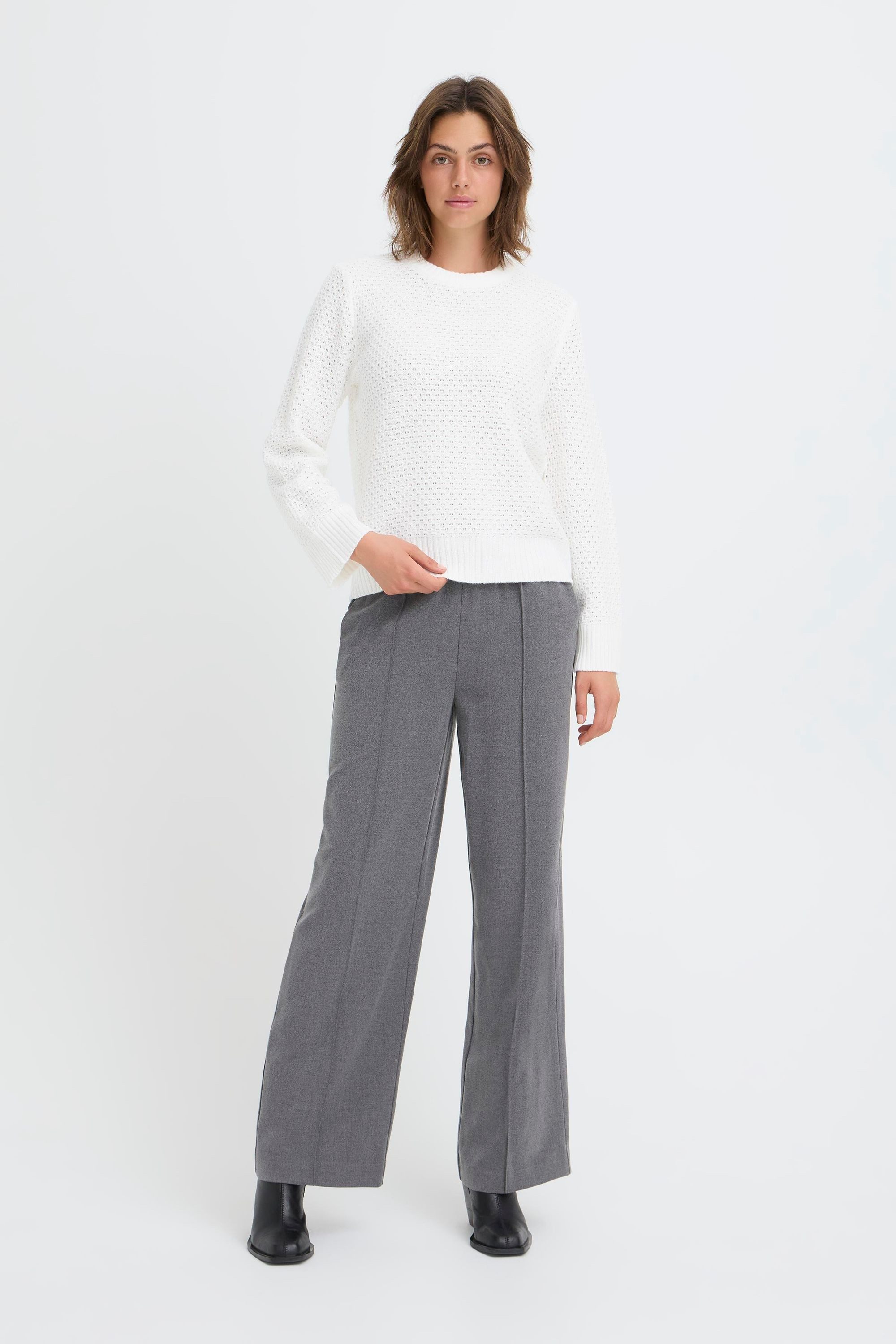 OXMO Strickpullover OXNelly Modischer Strickpullover