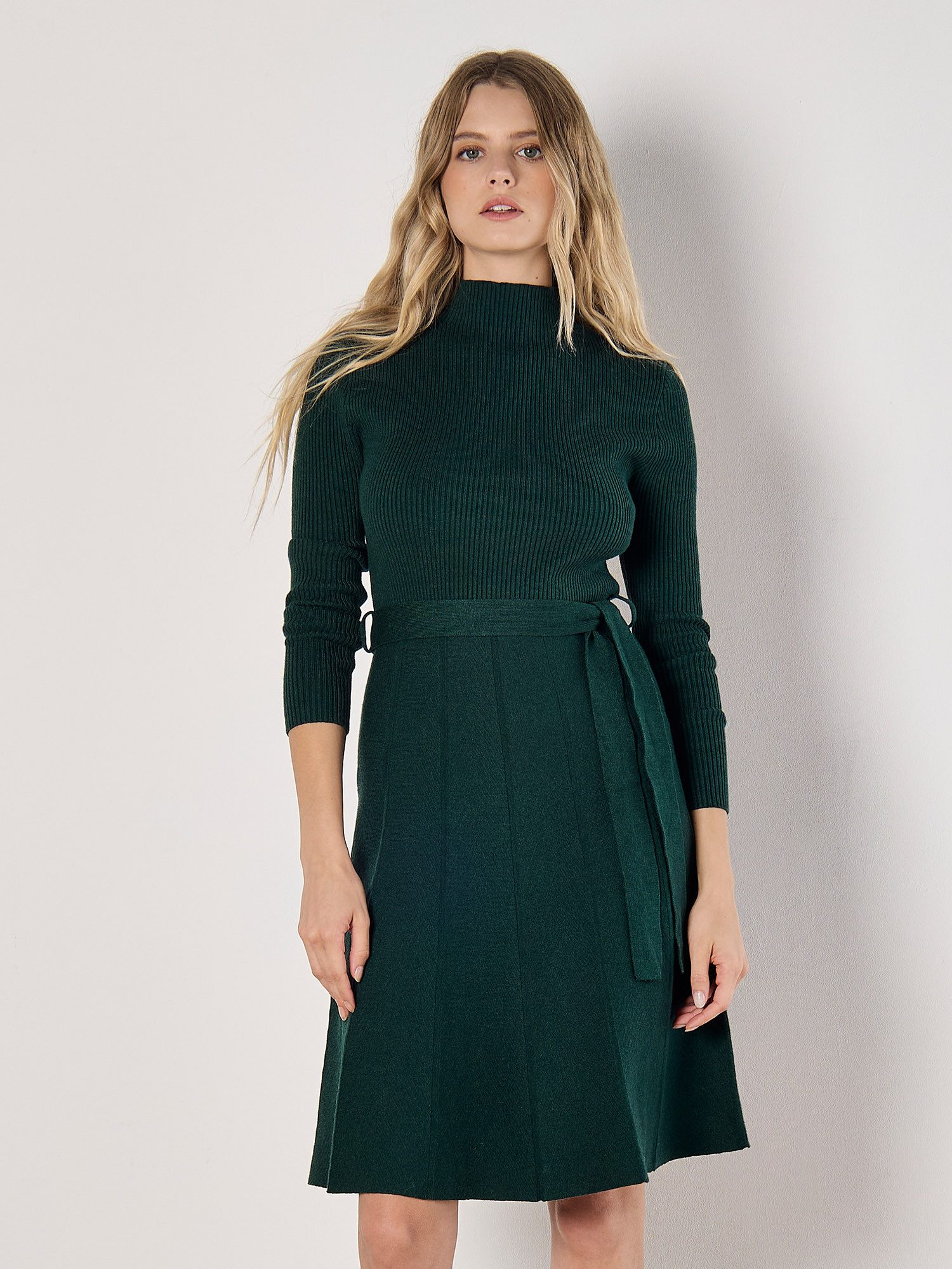 Apricot Skaterkleid Minikleid, (2-tlg) mit Faltenrock günstig online kaufen
