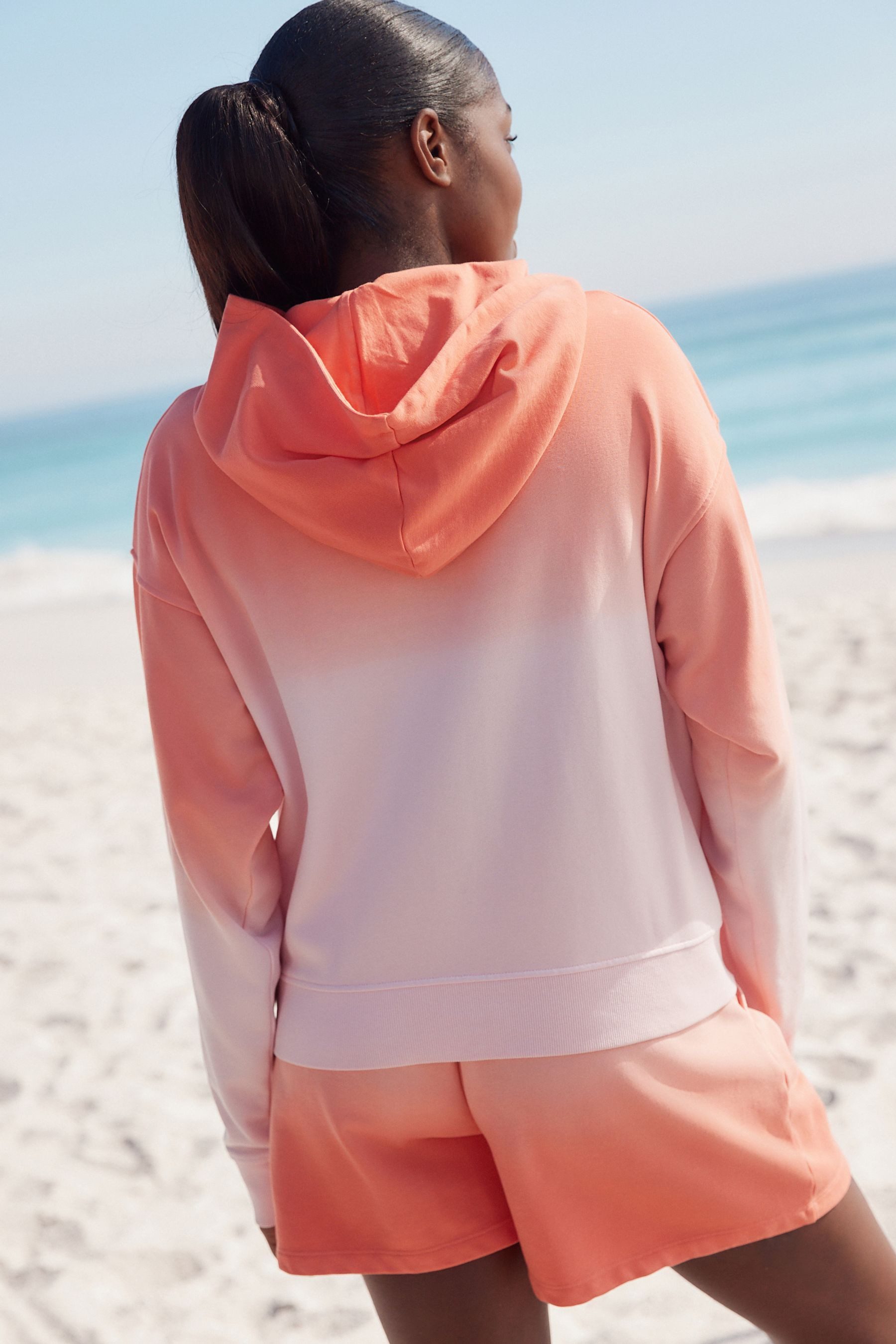 Next Kapuzenpullover Grafik-Hoodie mit Farbverlauf (1-tlg) günstig online kaufen