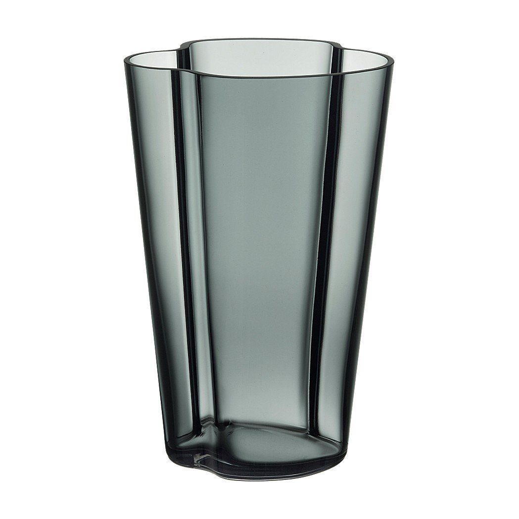 Dekovase IITTALA 22 cm Aalto Dunkelgrau