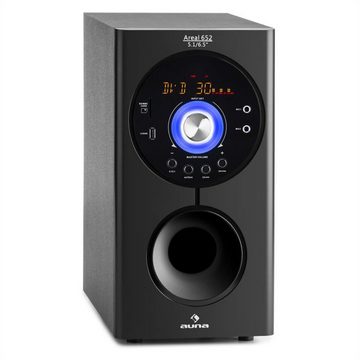 Auna Areal 652 5.1-Kanal-Surround-System 145W RMS Bluetooth USB SD AUX Lautsprechersystem (145 W)