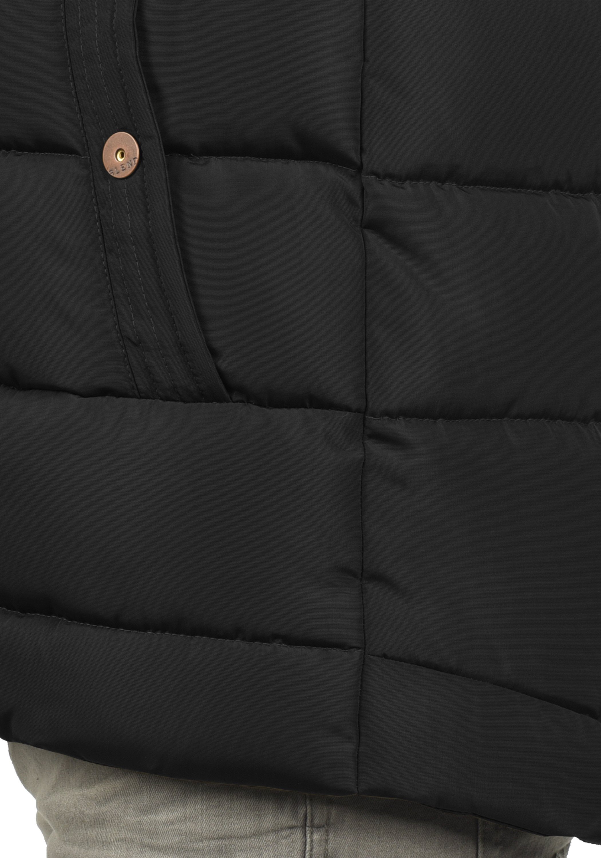 Blend Winterjacke BHFrederic (1-St) Warme Jacke mit abnehmbarer Kapuze