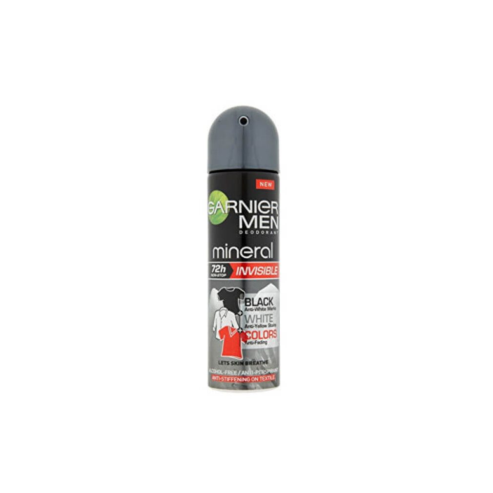 GARNIER Deo-Spray Mineral antiperspirant spray for men 72H Mineral Invisible 150ml