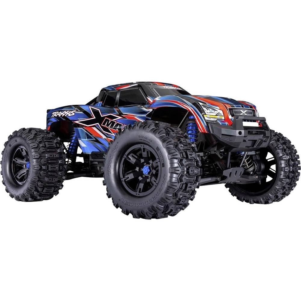 Traxxas RC-Auto X-Maxx Blau Brushless RC Modellauto Elektro Monstertruck Allradantrieb