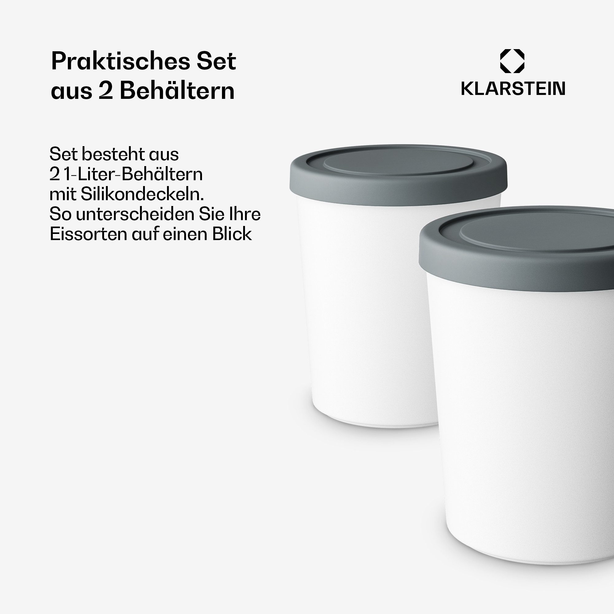 Klarstein Eismaschine FrostFusion Evo