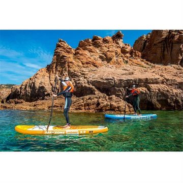 JBAY.ZONE Inflatable SUP-Board KAME H1 Allround SUP Board Komplettset gelb, Longboard, (Komplettset)