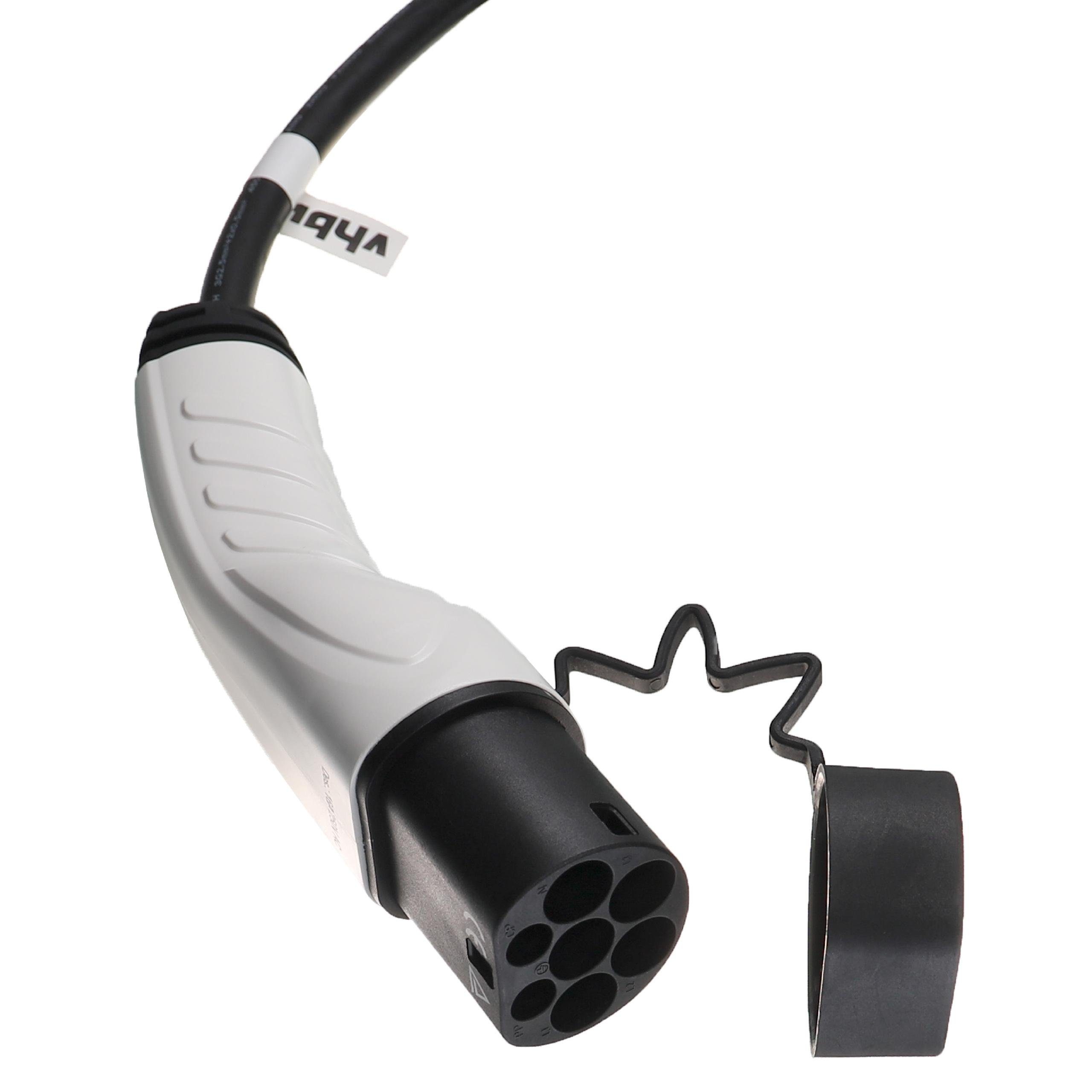 vhbw passend für Tesla Model X, Model Y, Model S, Model 5, Model 3 Elektro-Kabel, (3.0 cm), Gummischutzkappe