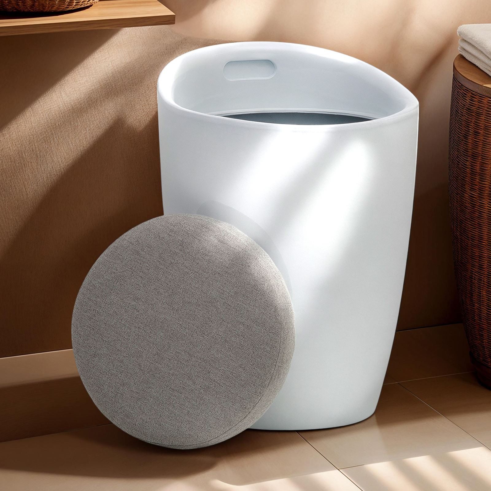 IDIMEX Sitzhocker DANIEL, Sitzhocker Arbeitshocker Badhocker Badschemel, mi günstig online kaufen