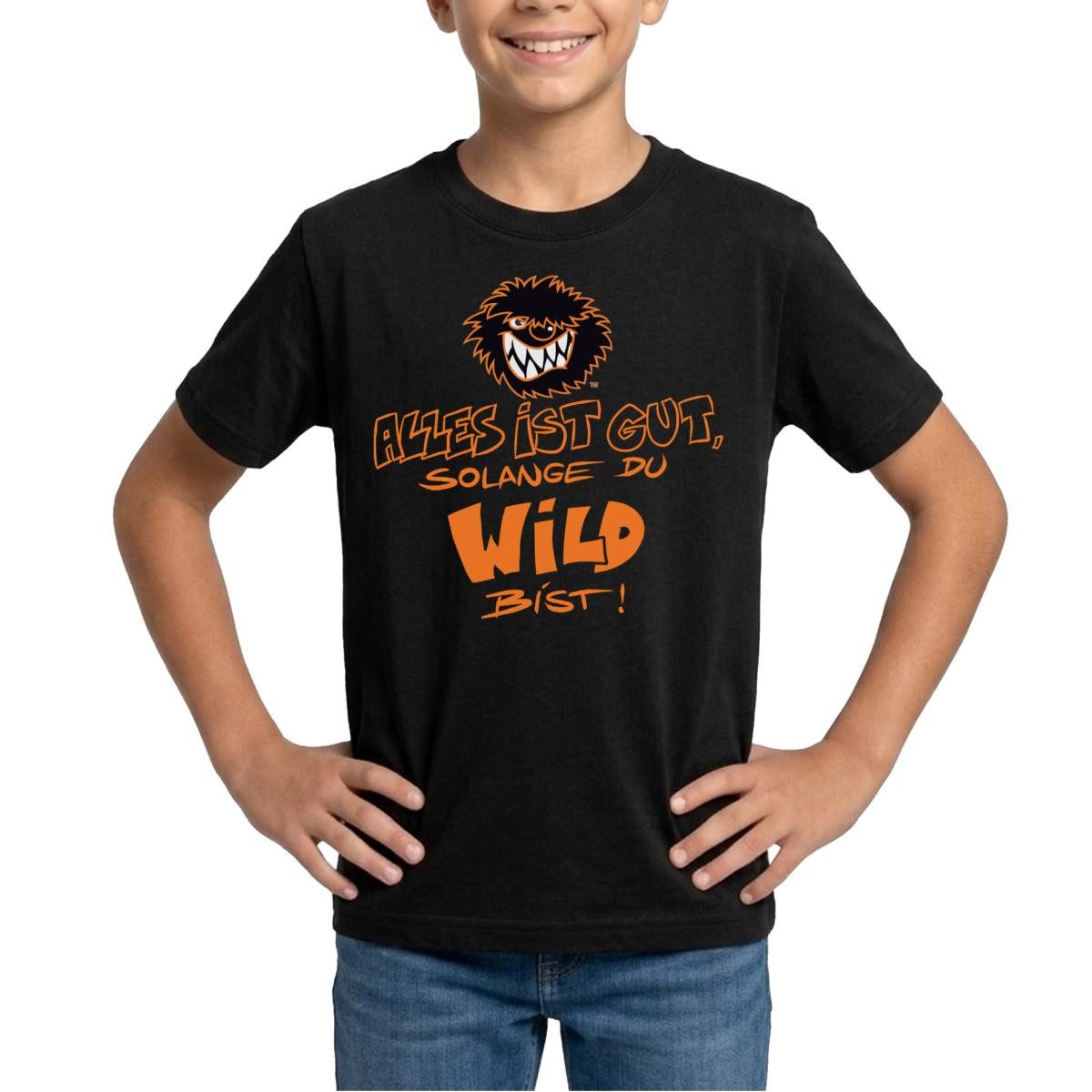 T-Shirt Die Wilden Kerle Spruch Motto mit Logo Teenager T-Shirt