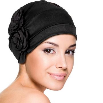 Rnemitery Beanie 3 Stück Baumwolle Chemo-Turbane Schlafmütze Beanie Mütze für Frauen (3-St)