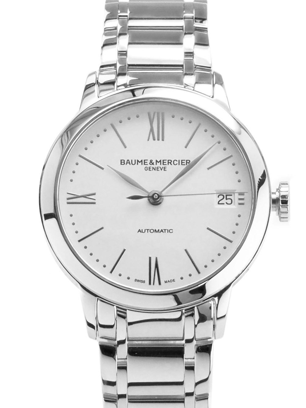 Baume & Mercier Automatikuhr Swiss Made Damen Uhr M0A10495 Classima 34mm Ø Classima