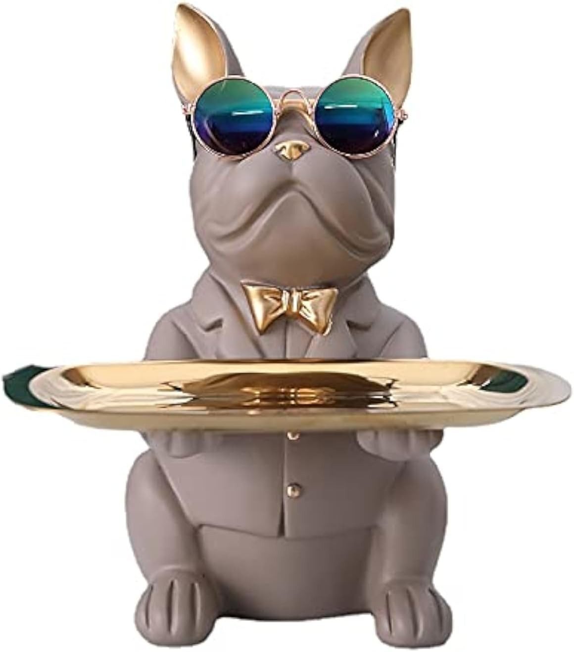 Coonoor Dekoschale Bulldogge Deko Skulpturen, Schlüsselbrett günstig online kaufen