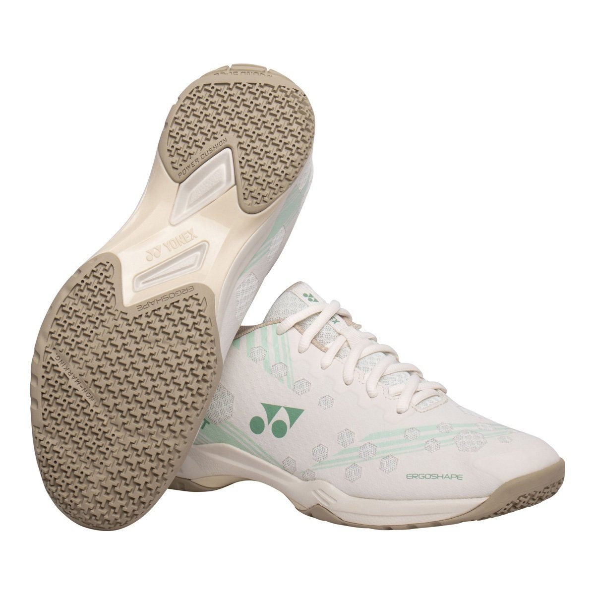 Yonex Power Cushion Strider Beat natur/grün Herren Badmintonschuh