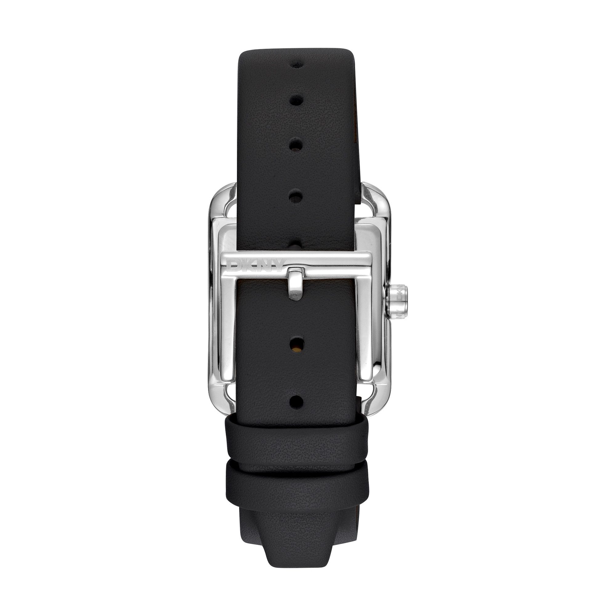 DKNY Quarzuhr City Midi DK1L004L0015, Armbanduhr, Damenuhr, Lederarmband, analog