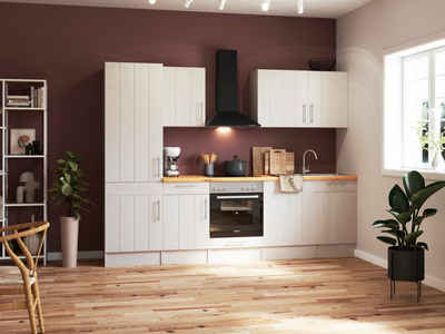 RESPEKTA Küchenzeile Anton, Breite 280 cm, mit Soft-Close, in exklusiver Konfiguration für OTTO