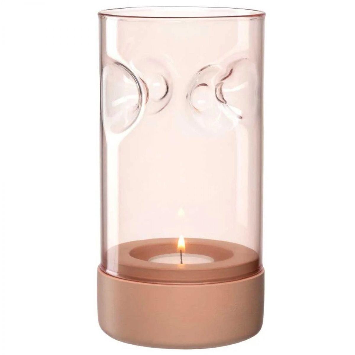 LEONARDO Kerzenhalter Leonardo Tischlicht Sole Apricot (19 cm)