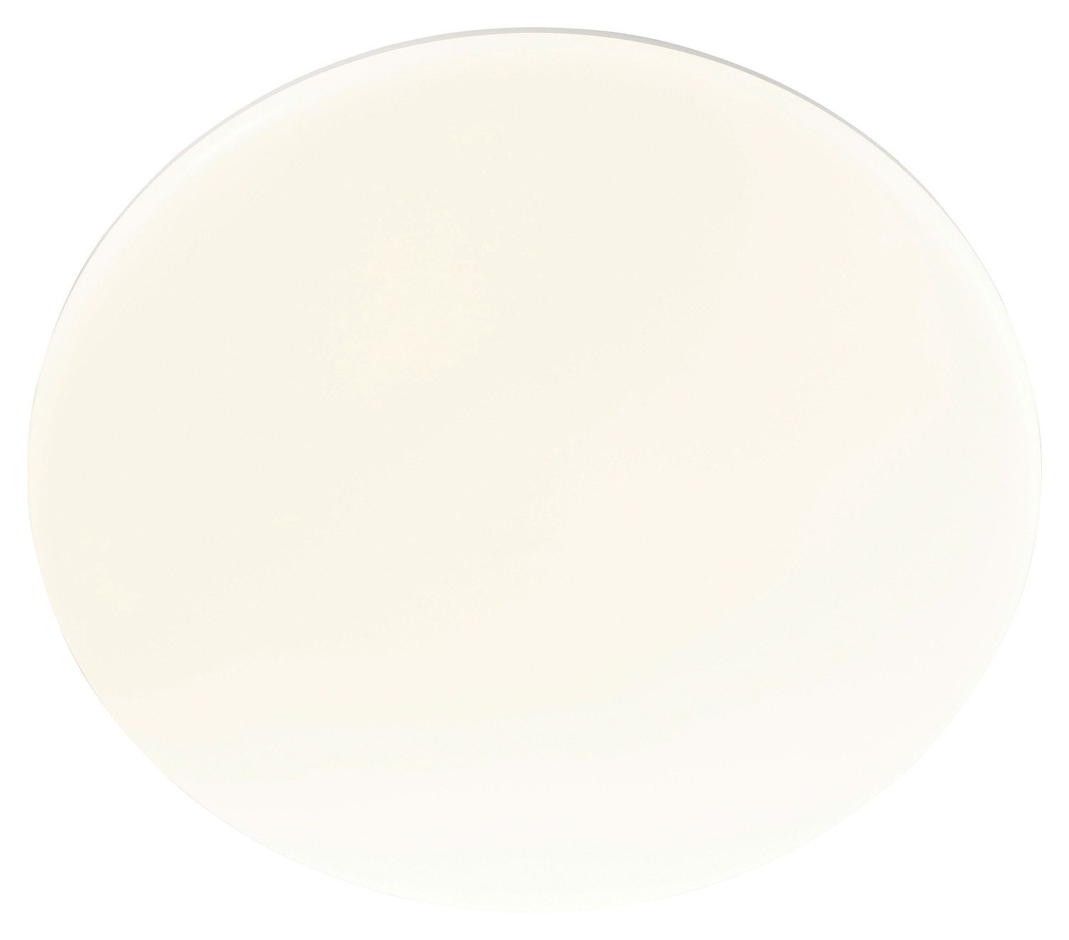 casa NOVA LED Deckenleuchte BLANC, 1-flammig, Ø 45 cm, Weiß, Kunststoff, LED fest integriert, Neutralweiß, IP54 Spritzwassergeschützt